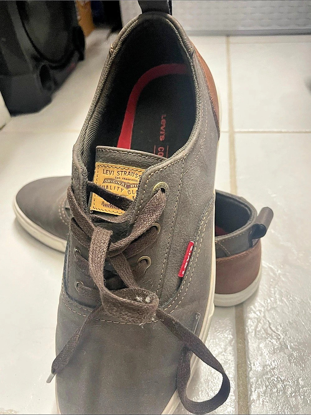 Levi's Drive Lo CBL Men's Brown Sneakers US 9.5 - Picture 2 of 7